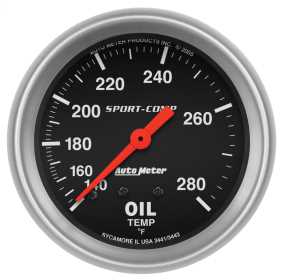 Sport-Comp™ Mechanical Oil Temperature Gauge 3441
